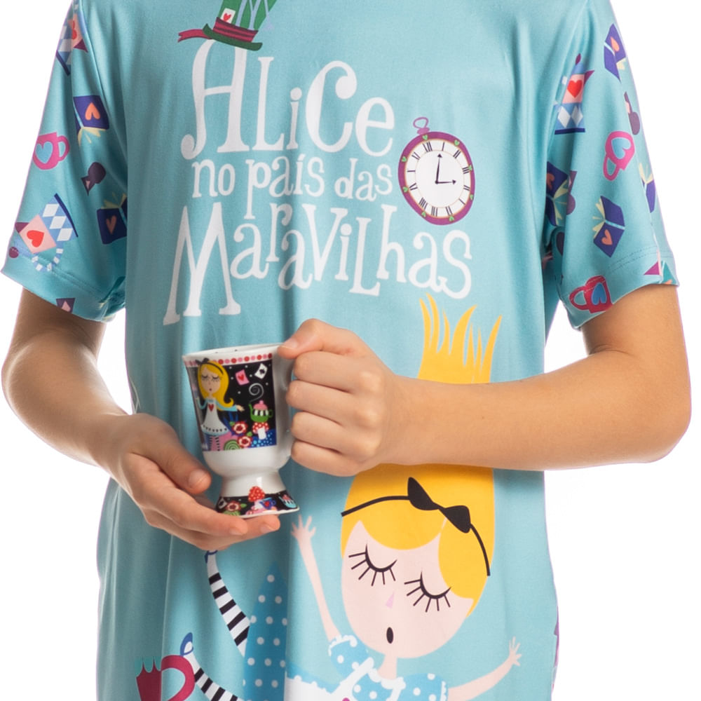 Camisão Curto Infantil Leti Marlowa - Imagem 5 - Mobile