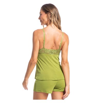 Short Doll Com Renda Karina - Imagem 2 - Mobile