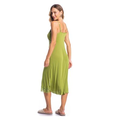 Camisola Midi Com Renda Cris Karina - Imagem 4 - Mobile