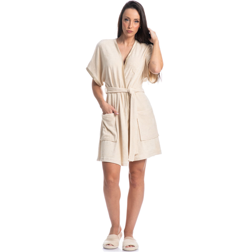 Robe Curto Com Bolso Olívia - Imagem 3 - Mobile