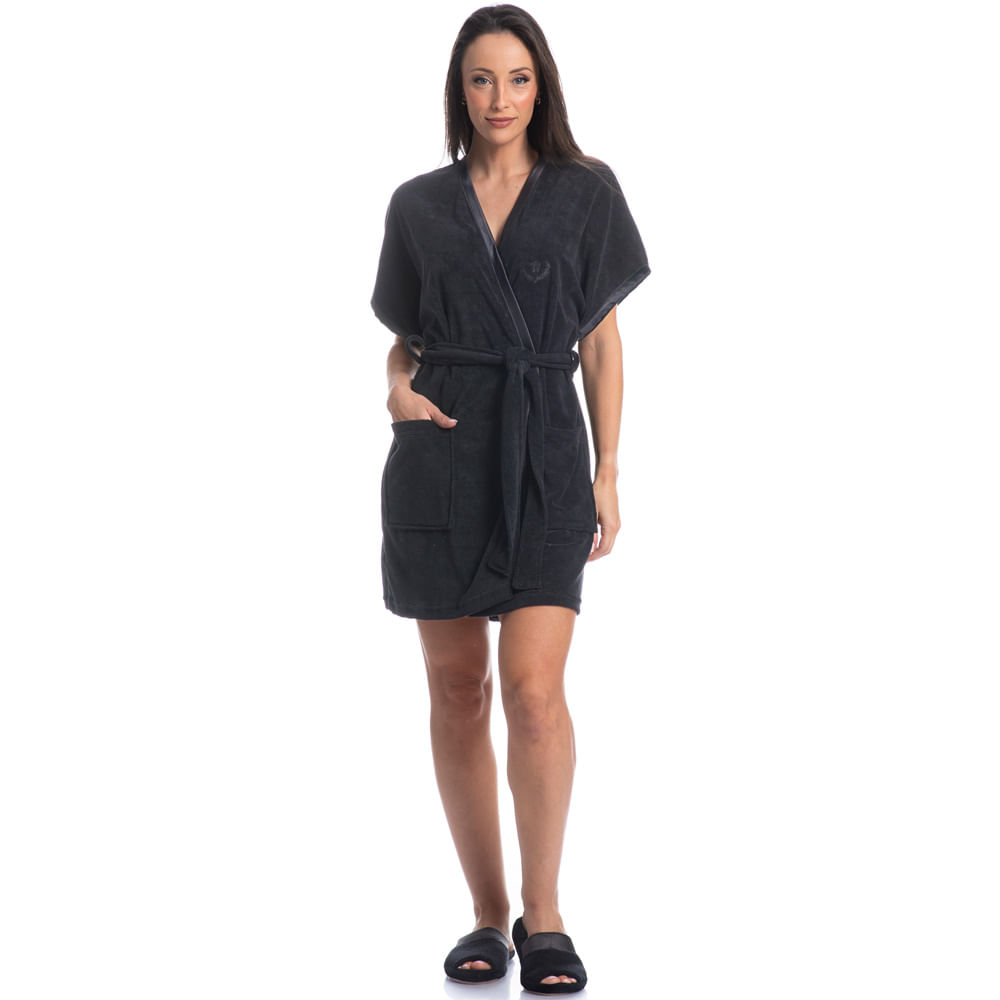 Robe Curto Com Bolso Olívia - Imagem 3 - Mobile