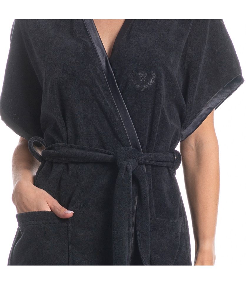 Robe Curto Com Bolso Olívia - Imagem 5 - Desktop