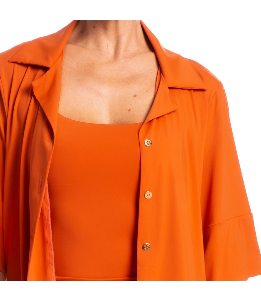 Camisa Feminina Curta Málaga - Imagem 5 - Desktop