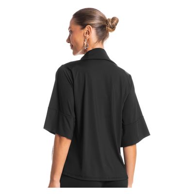 Camisa Feminina Curta Málaga - Imagem 2 - Mobile