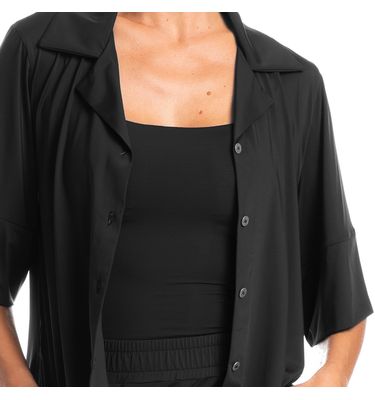 Camisa Feminina Curta Málaga - Imagem 5 - Mobile