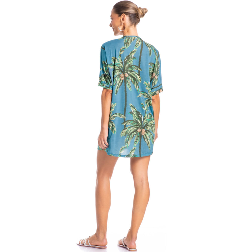 Kaftan Camisa Coqueiros - Imagem 4 - Mobile