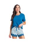 Pijama-Feminino-Curto-Laura-Gravataria