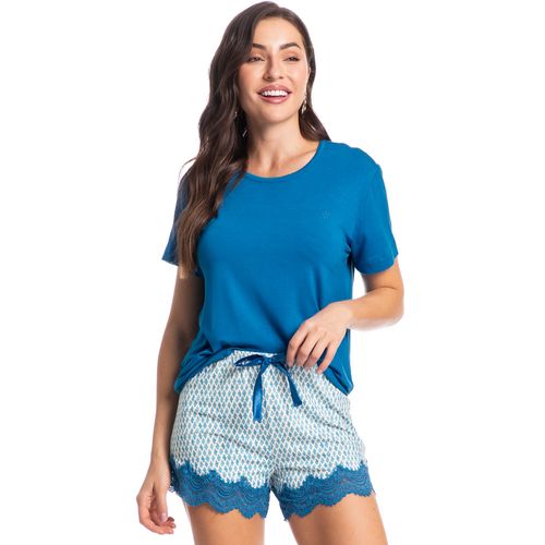 Pijama-Feminino-Curto-Laura-Gravataria