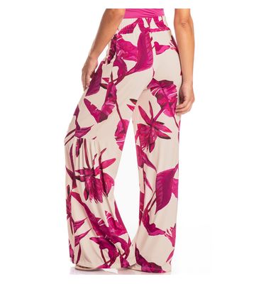 Calça Feminina Com Babado Afrodite - Imagem 2 - Mobile