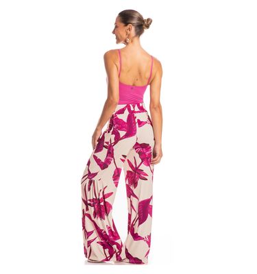 Calça Feminina Com Babado Afrodite - Imagem 4 - Mobile