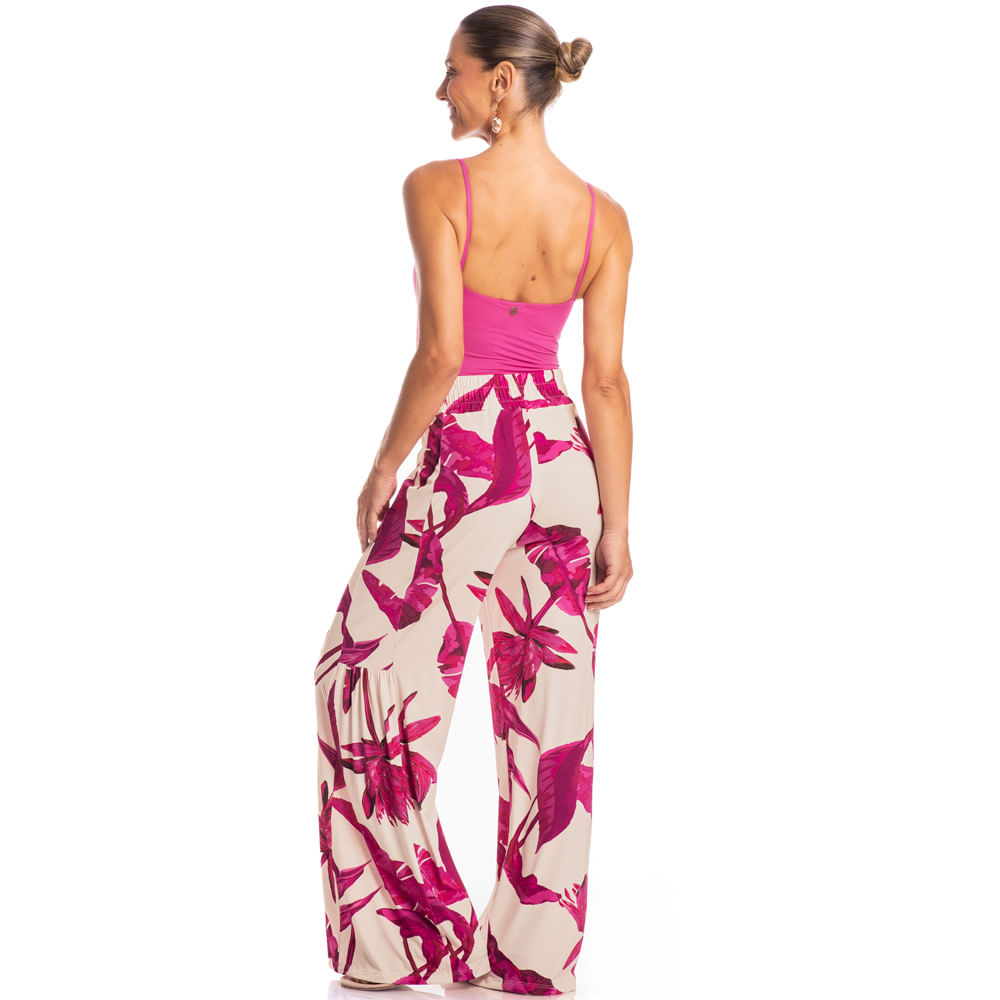 Calça Feminina Com Babado Afrodite - Imagem 4 - Mobile