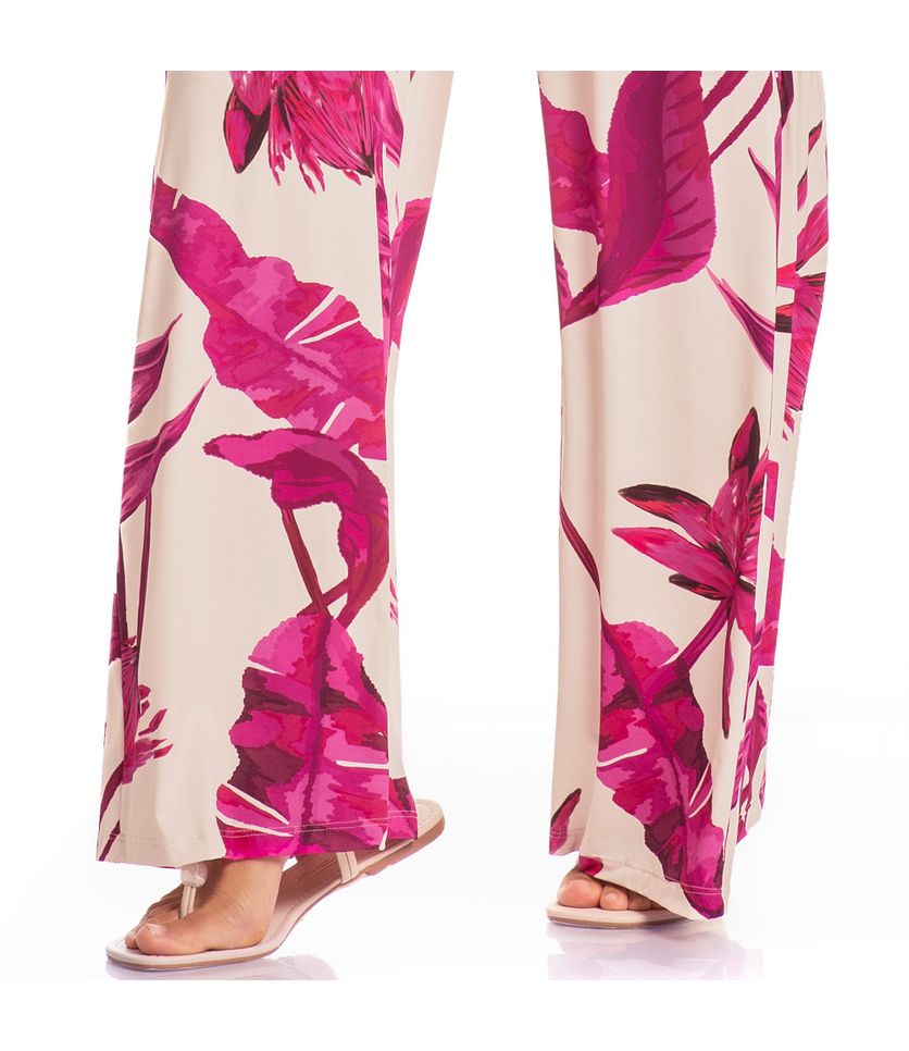 Calça Feminina Com Babado Afrodite - Imagem 5 - Desktop