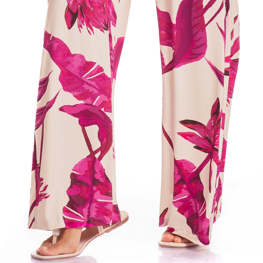 Calça Feminina Com Babado Afrodite - Imagem 5 - Mobile