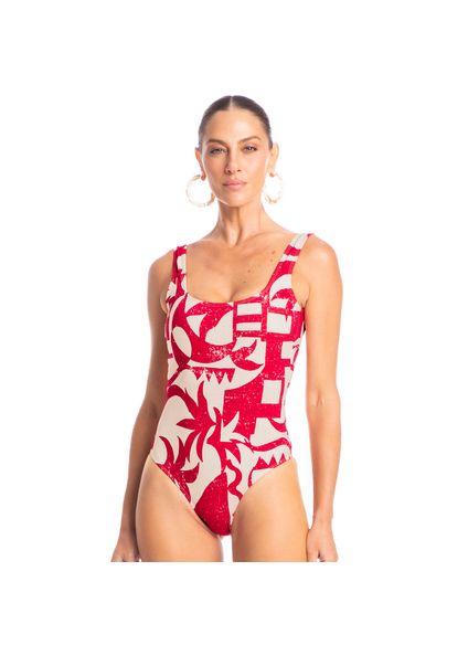 Maiô Latina Vermelho - Imagem 1