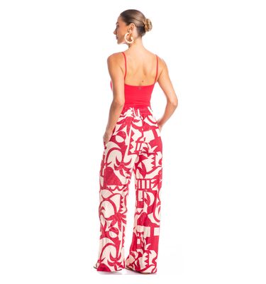 Calça Feminina Com Abertura Ampla Latina - Imagem 4 - Mobile