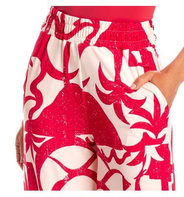 Calça Feminina Com Abertura Ampla Latina - Imagem 5 - Mobile