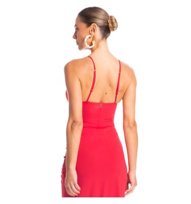 Saia Midi Franzida Bolero - Imagem 2 - Mobile