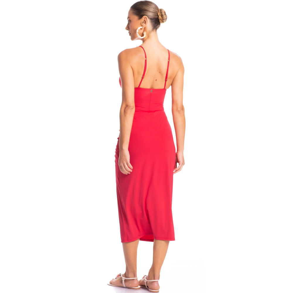 Saia Midi Franzida Bolero - Imagem 4 - Mobile