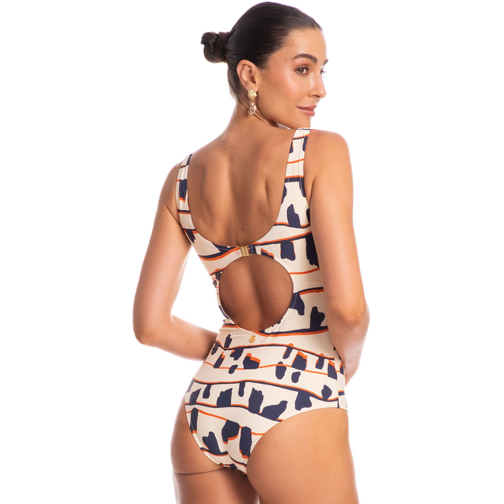 Maiô Stella Ondas Branco - Imagem 2