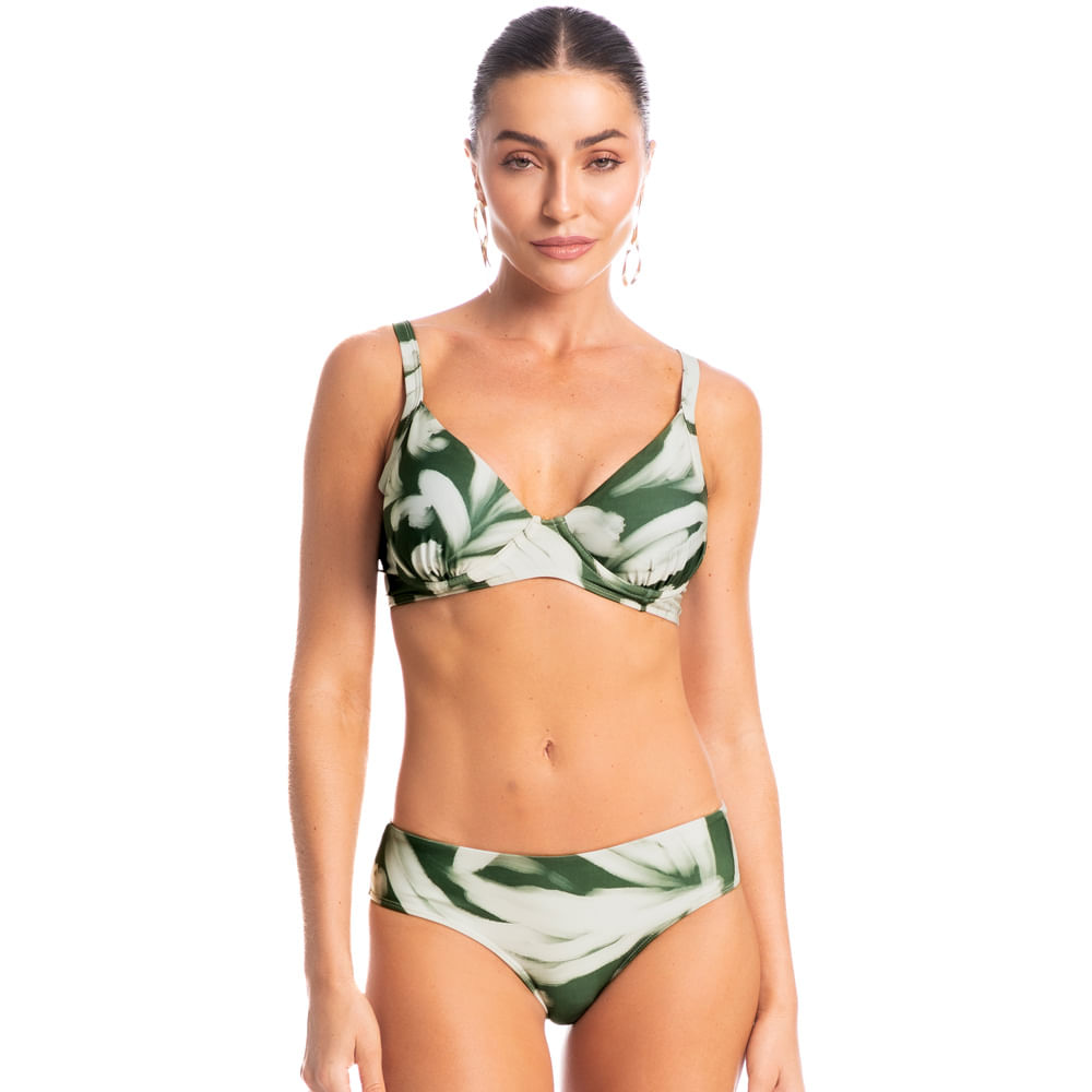 Biquíni Bia Básica Bambu Verde - Imagem 1
