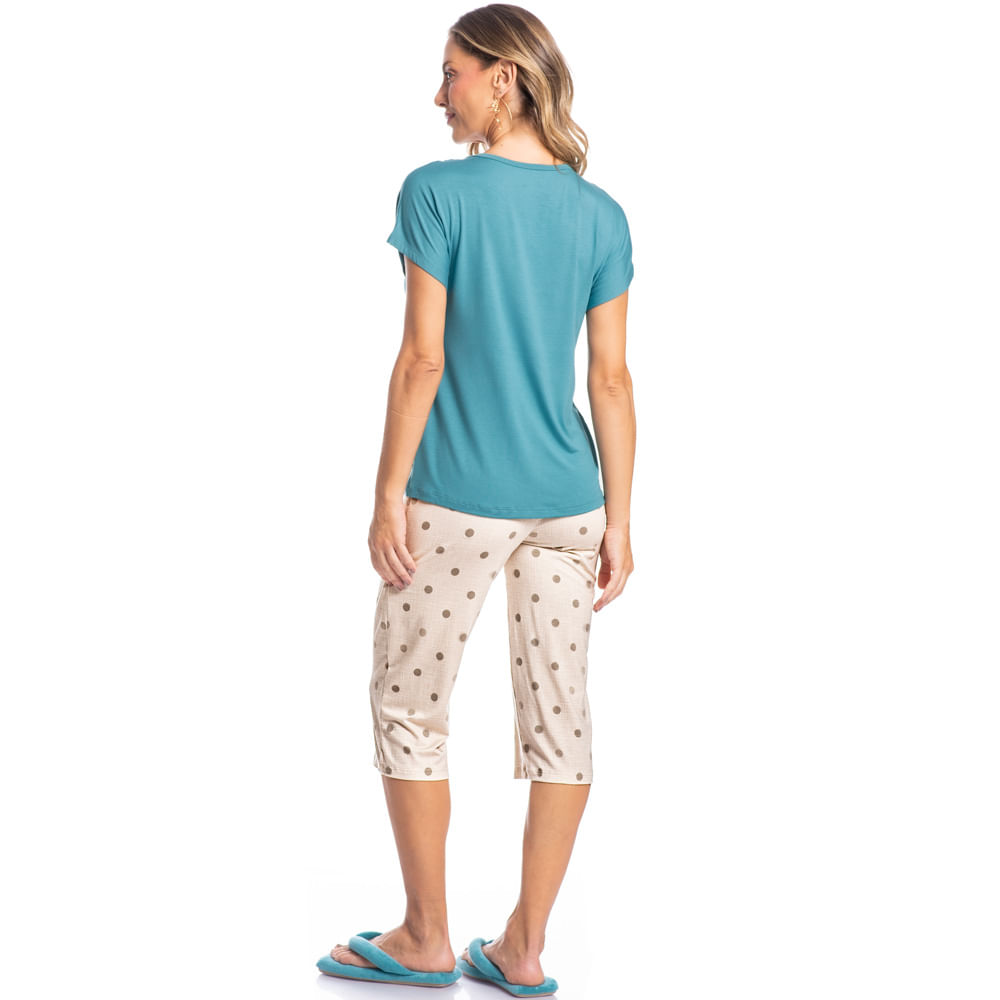 Pijama Feminino Pescador Bela - Imagem 4 - Mobile