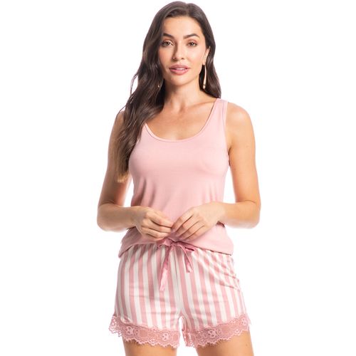 Pijama-Feminino-Curto-Regata-Helena