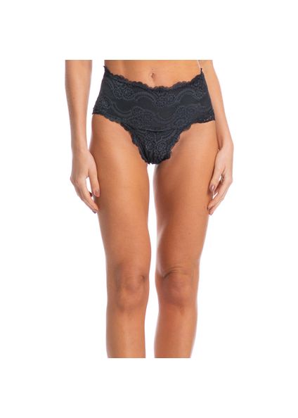 Calcinha Compress Slim Power Em Renda Naomi Preto - Imagem 1