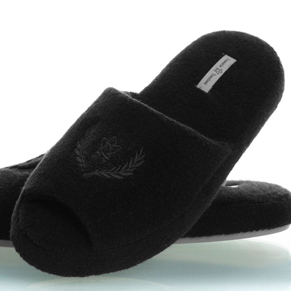Chinelo Em Atoalhado Dalia Preto - Imagem 2