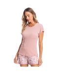 Pijama-Feminino-Curto-Leila-Rosa