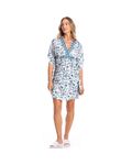 Kaftan-Curto-Leila-Floral-Azul-