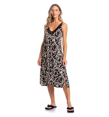 Camisola Midi Com Renda Mari Heloisa - Imagem 3 - Mobile