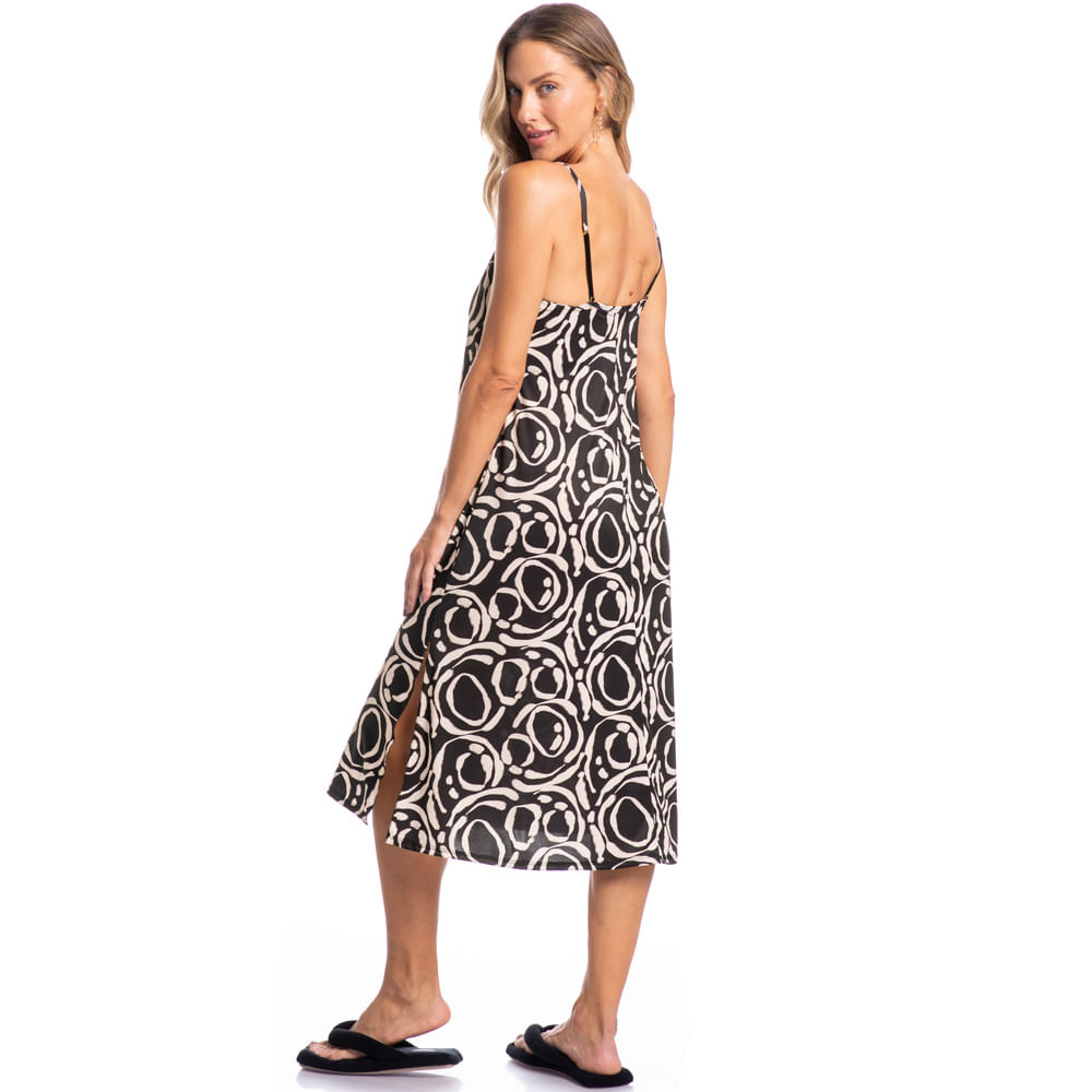 Camisola Midi Com Renda Mari Heloisa - Imagem 4 - Mobile