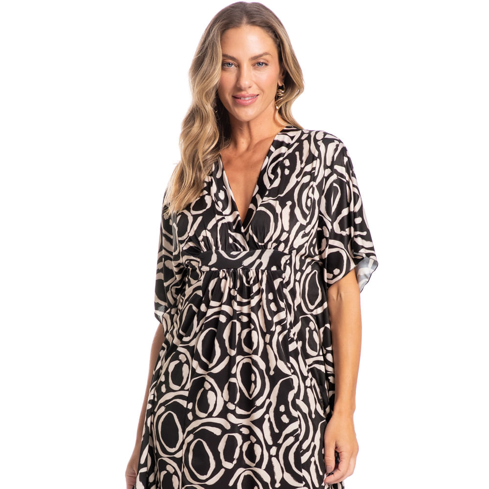 Kaftan Feminino Médio Heloisa - Imagem 1 - Mobile