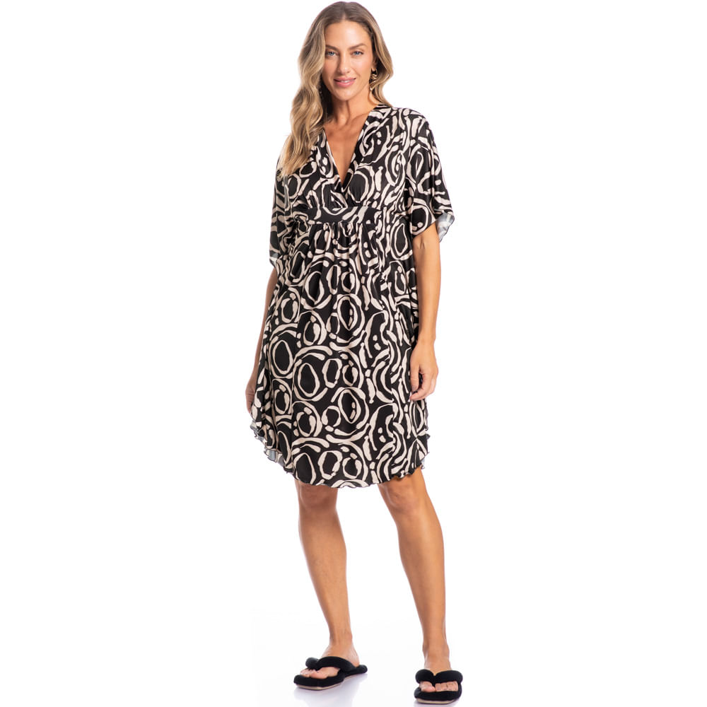 Kaftan Feminino Médio Heloisa - Imagem 3 - Mobile