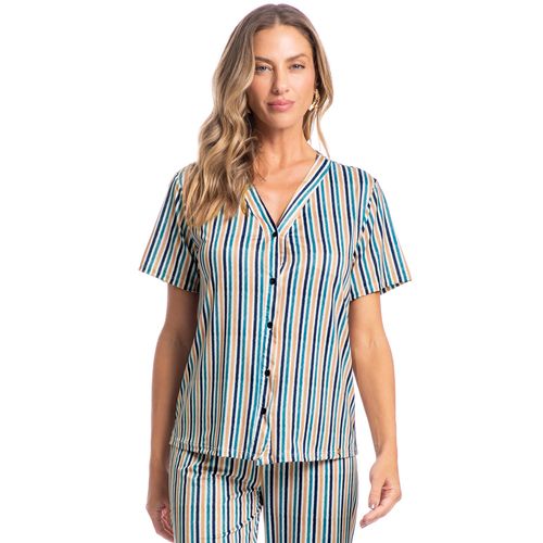 Pijama-Feminino-Capri-Abotoado-Luciana-