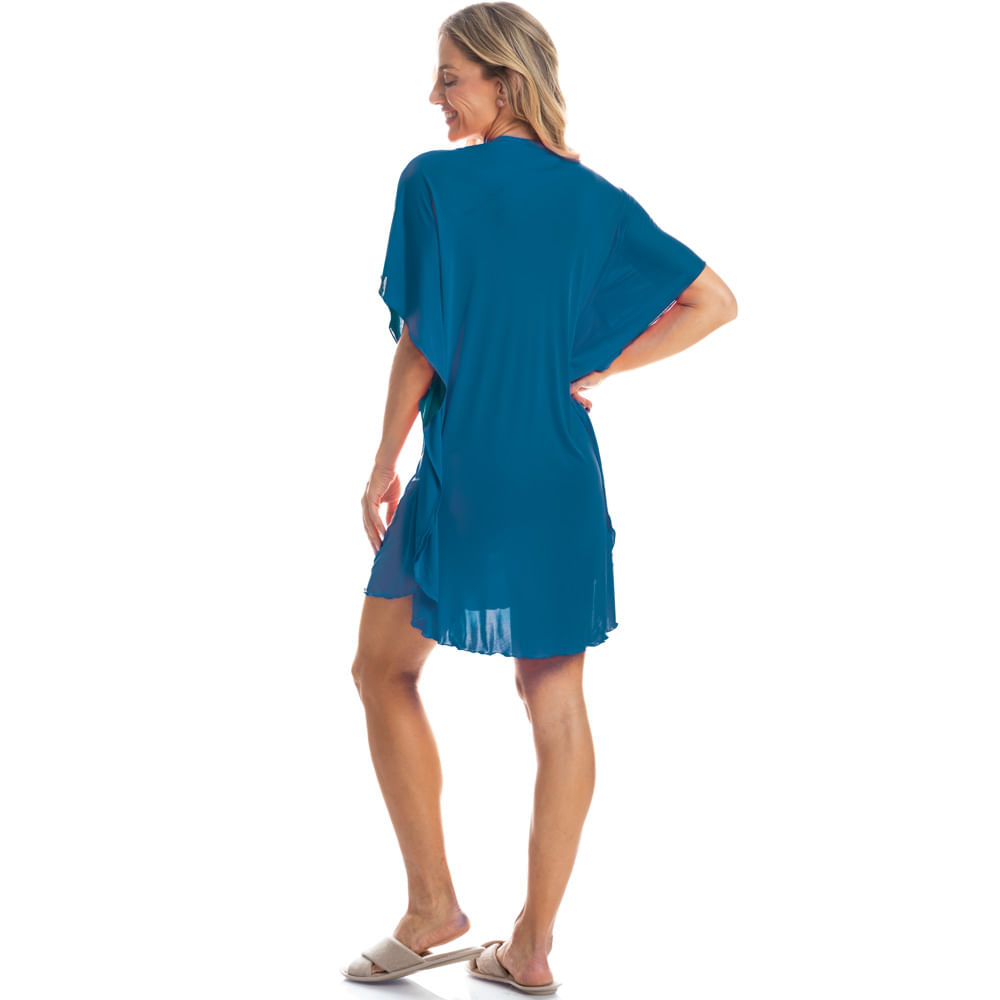 Kaftan Feminino Curto Biba - Imagem 4 - Mobile