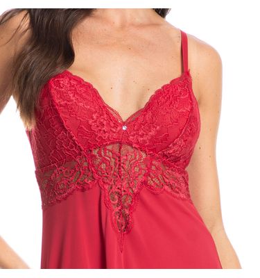 Camisola Curta Com Renda Manu Colors - Imagem 5 - Mobile