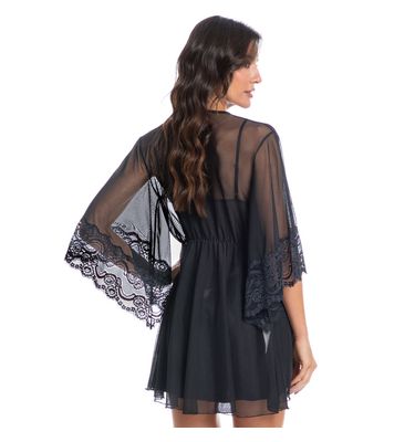 Robe Curto Em Tule Naomi - Imagem 2 - Mobile