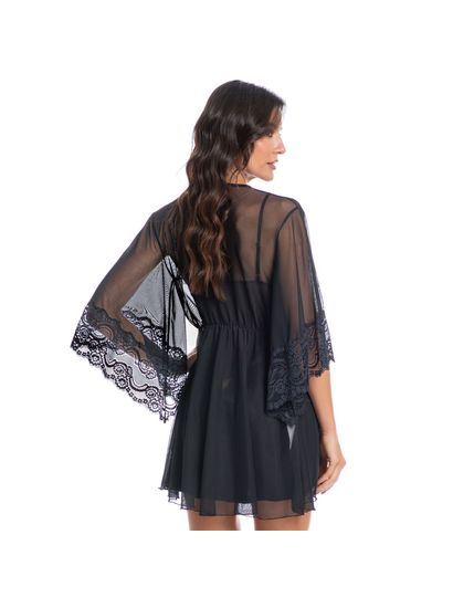 Robe Curto Em Tule Naomi - Imagem 2 - Desktop