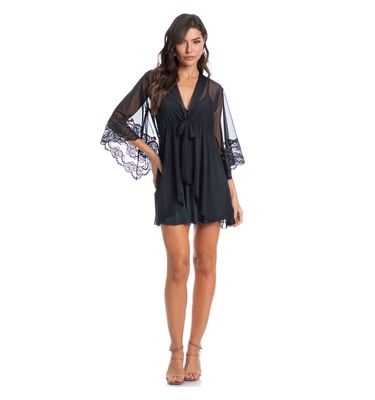 Robe Curto Em Tule Naomi - Imagem 3 - Mobile
