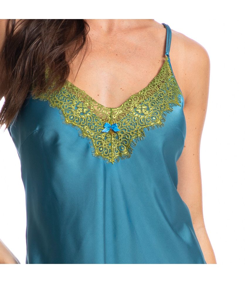Camisola Curta Com Renda Bianca - Imagem 5 - Desktop