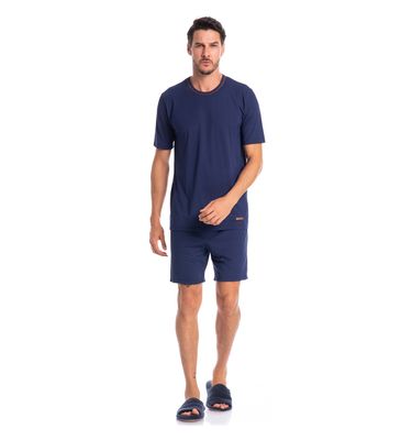 Pijama Masculino Curto Pietro Tombini - Imagem 3 - Mobile