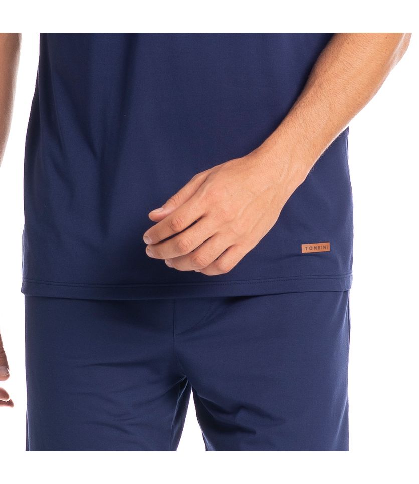 Pijama Masculino Curto Pietro Tombini - Imagem 5 - Desktop