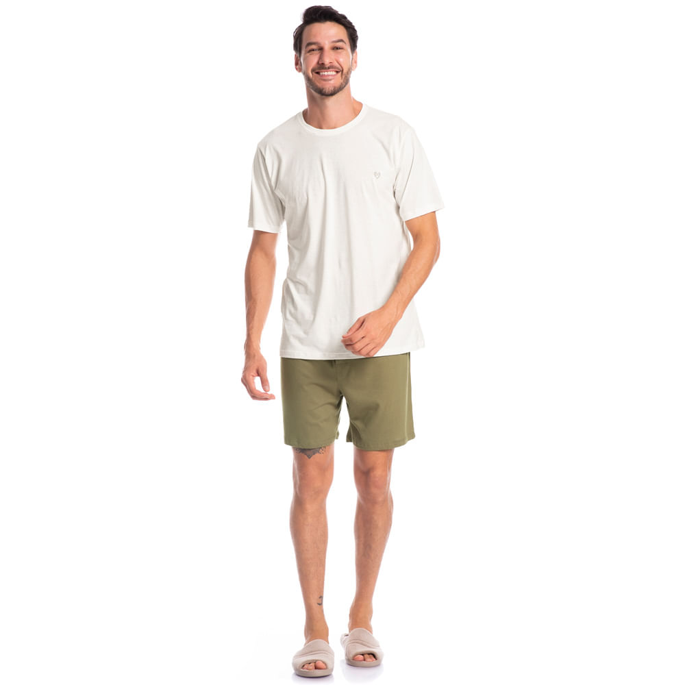 Pijama Masculino Curto Dado Tombini - Imagem 3 - Mobile