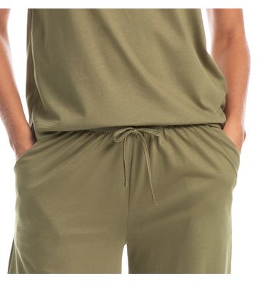 Pijama Feminino Longo Manga Curta Duda - Imagem 5 - Mobile