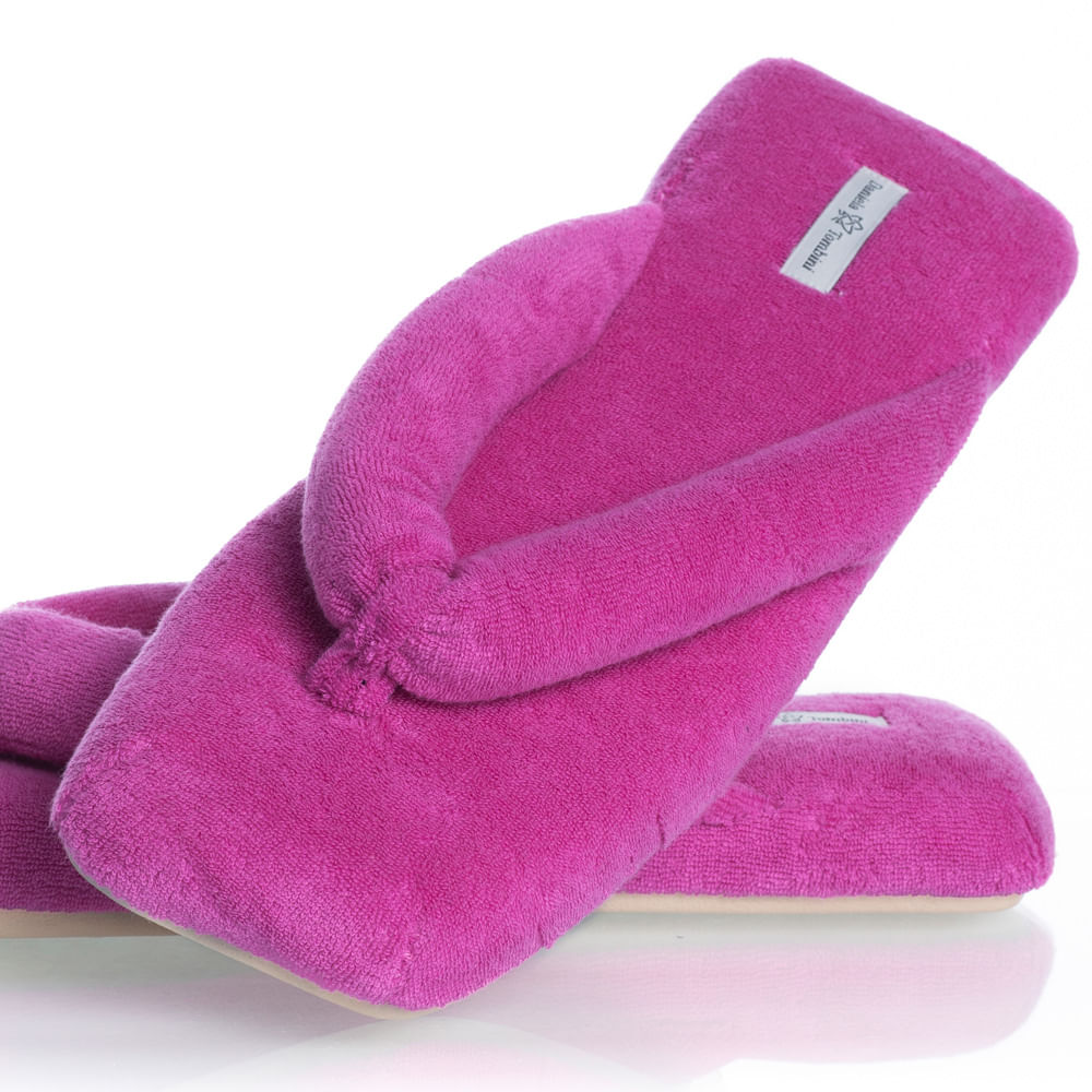 Chinelo Em Atoalhado Dedo Lui Colors - Imagem 2 - Mobile