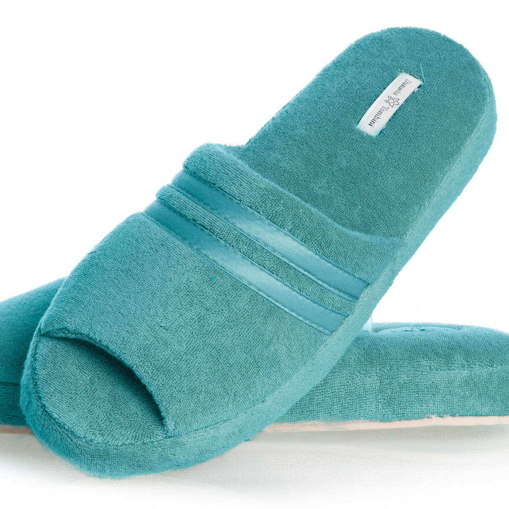 Chinelo Em Atoalhado Aberto Liss Colors - Imagem 2 - Mobile