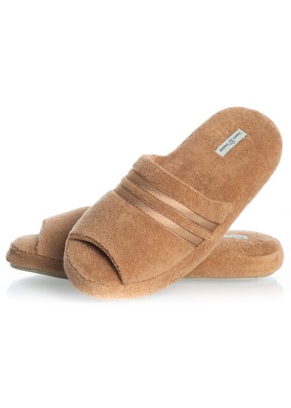 Chinelo Em Atoalhado Aberto Liss Colors Bege - Imagem 1