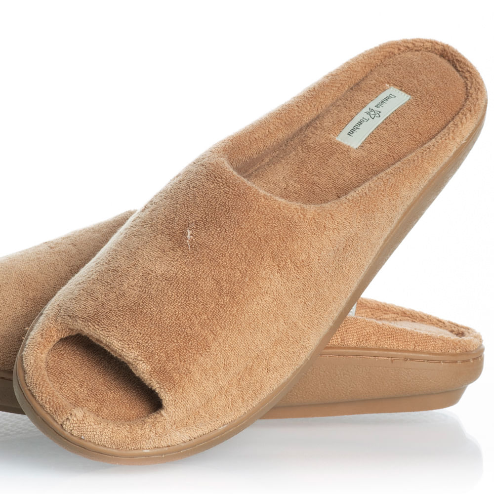 Chinelo Aberto Em Atoalhado Rid Colors Bege - Imagem 2