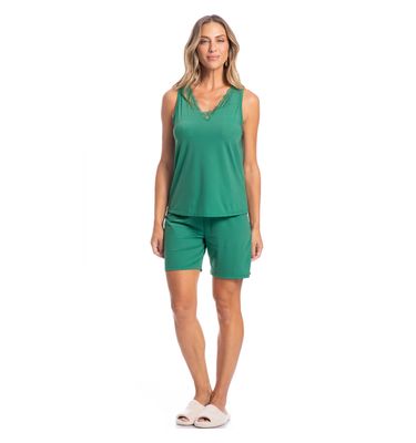 Pijama Feminino Shortão Maria - Imagem 3 - Mobile
